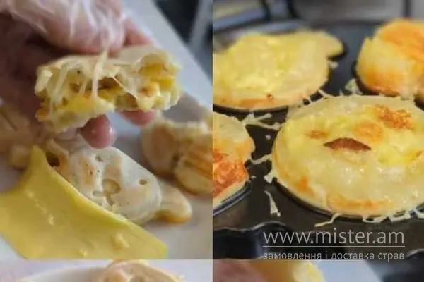Фігурні солоні вафлі "3 сири"  - "Home Food & Baker`s Bliss" в Рівному фото 