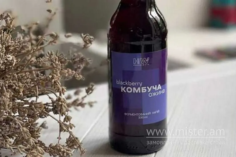 Комбуча "Ожина" - "Home Food & Baker`s Bliss" в Рівному фото 
