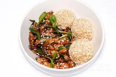 Cоковите курча теріякі з рисовими кульками Kilogram Sushi undefined фото