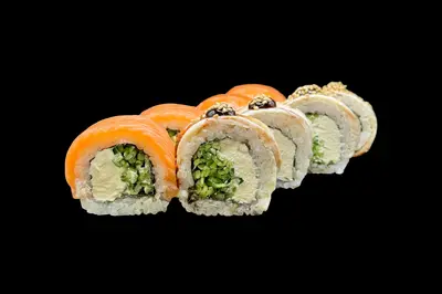 Філадельфія комбо з лососем та вугрем Eclipse Sushi undefined фото