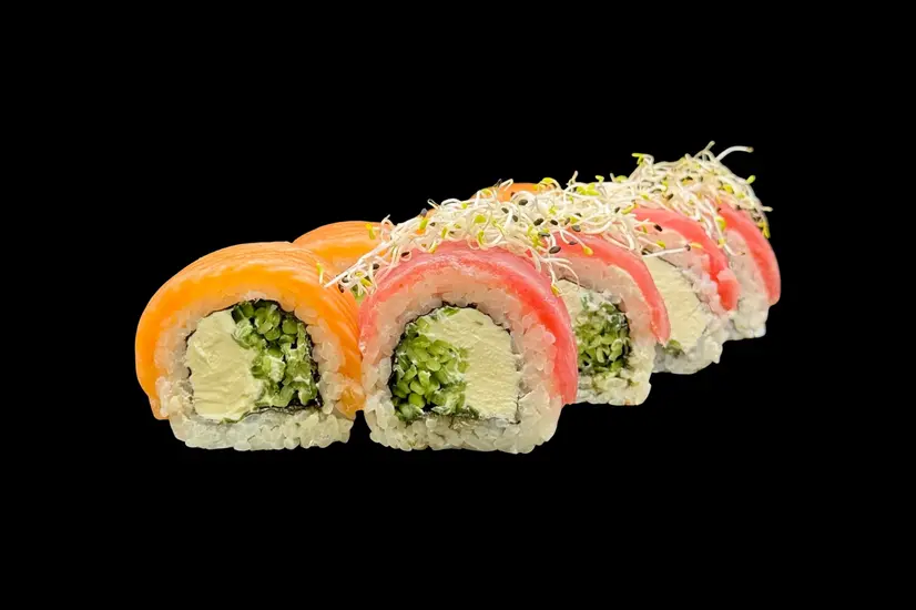 Філадельфія комбо з тунцем та лососем - "Eclipse Sushi" в Софіївській Борщагівці фото 