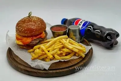 Комбо бургер Beef Valber Pub undefined фото