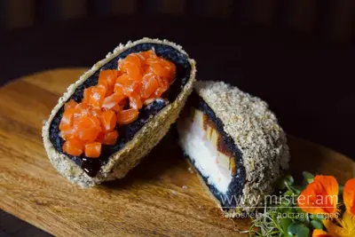 Суші бургер "Чорний принц" Guava Sushi undefined фото