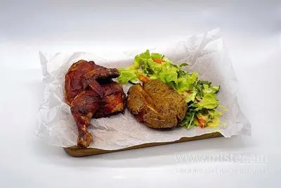 Півкурча з соусом BBQ Valber Pub undefined фото