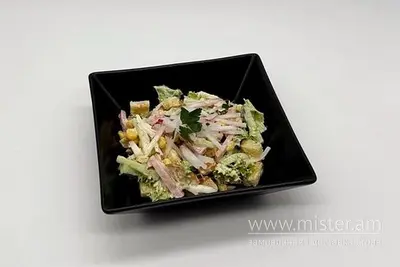 Салат з шинкою та кукурудзою Valber Pub undefined фото
