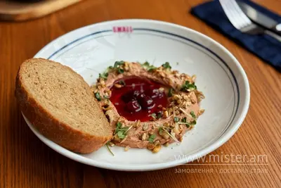 Курячий паштет з вишневим конфітюром Small Cafe undefined фото