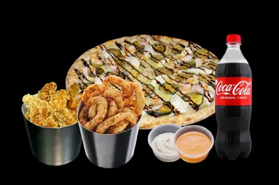 HubBox, креветки панко та цибулеві кільця Софіївська Борщагівка undefined фото