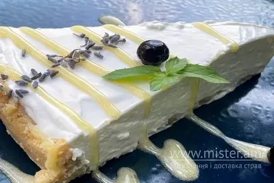 Лавандовий чизкейк з лимонним курдом Кочерга undefined фото