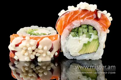 Мега рол з лососем та авокадо  SUSHI ZOOM undefined фото