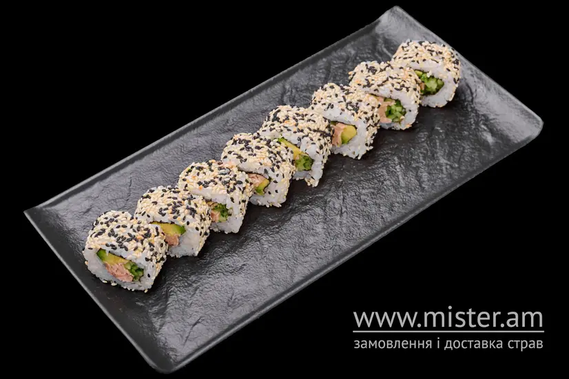 Каліфорнія з лососем гриль - "SUSHI ZOOM" в Шептицькому фото 