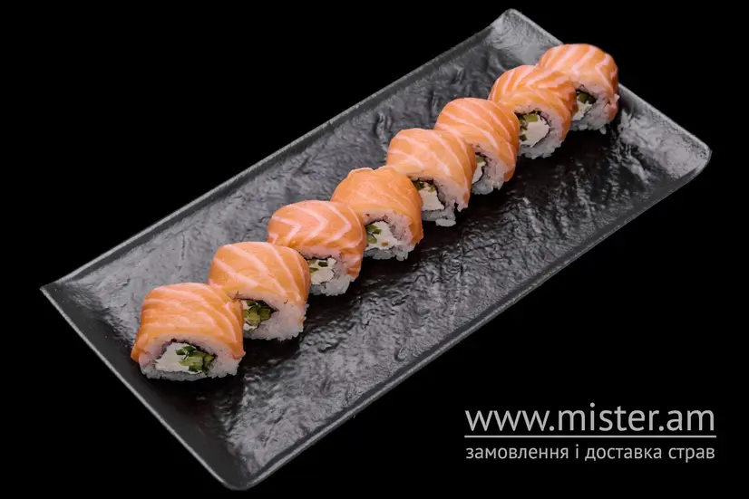 Філадельфія з лососем - "SUSHI ZOOM" в Шептицькому фото