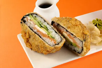 Суші бургер з лососем TREBA Pizza & Sushi undefined фото