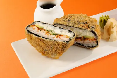 Суші бургер з креветкою та ікрою TREBA Pizza & Sushi undefined фото