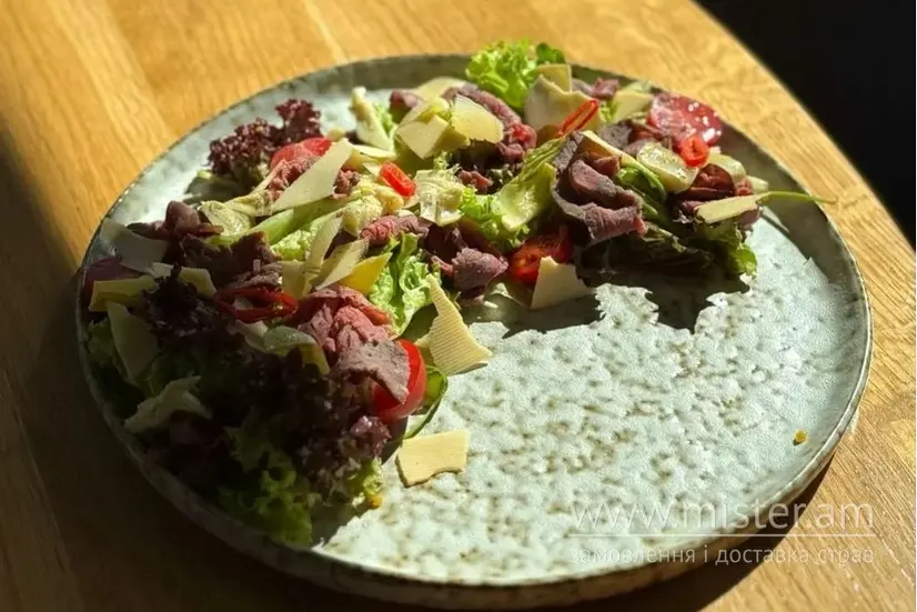 Салат з ростбіфом  - "Celentano Pizza "Хрещатик"" в Черкасах фото 