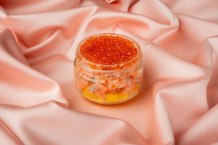 Тар-тар з лососем - "Aura Sushi" в Києві фото