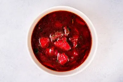 Борщ з лісовими грибами (веган) Gabar undefined фото