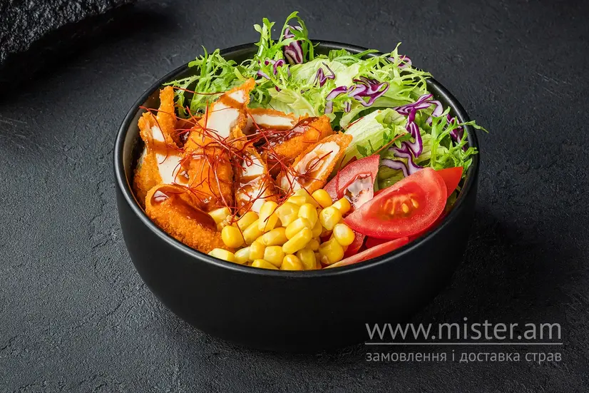 Боул з куркою тонкацу XL - "Sushi Master" в Сумах фото