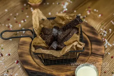 Житні грінки з часником та вершковим соусом Am.bar undefined фото