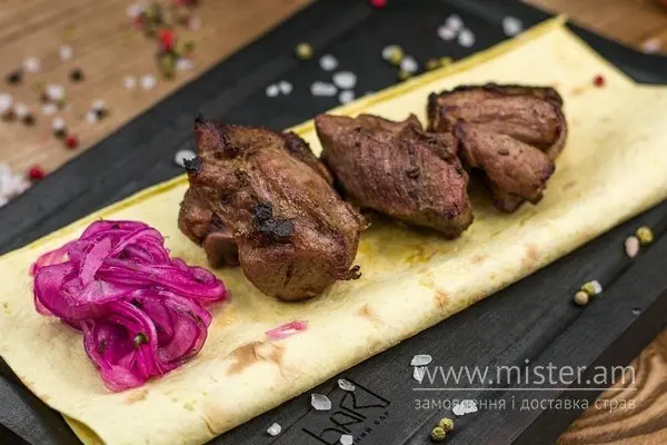 Шашлик зі свиного ошийка - "Am.bar" в Кременчуці фото