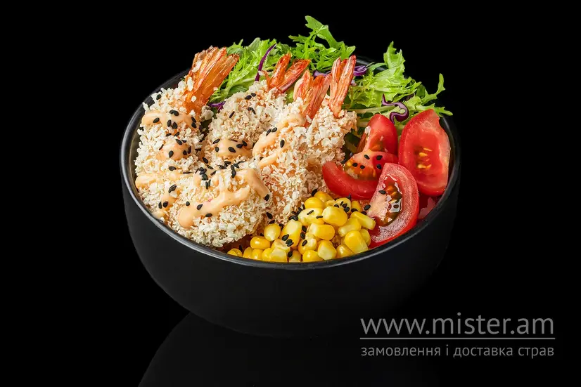 Боул з креветками XL - "EatSushi" в Кременчуці фото