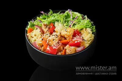 Боул з куркою в кисло-солодкому соусі XL EatSushi undefined фото