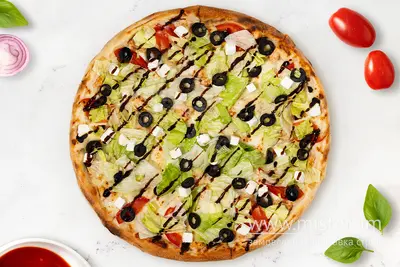 Піца Грецька 38 см IQ PIZZA undefined фото