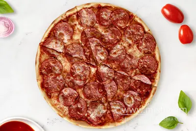 Піца Сирна салямі 30 см IQ PIZZA undefined фото
