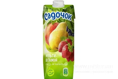 Сік "Садочок" мультивітамін YOY undefined фото