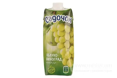 Сік "Садочок" яблуко-виноград YOY undefined фото