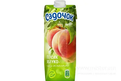 Сік "Садочок" персик-яблуко YOY undefined фото