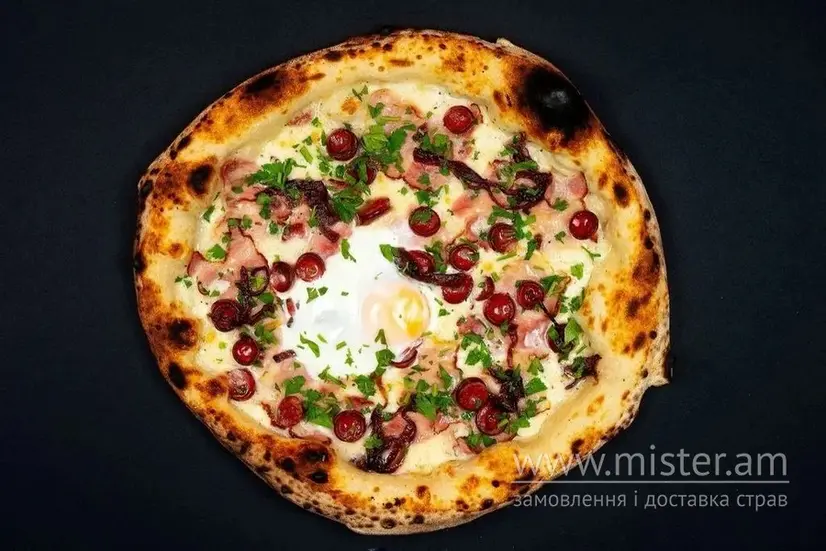 Піца "Карбонара" - "Una Pizza " в Луцьку фото 