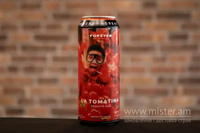 Пиво TM Forever "La Tomatina" світле нефільтр. 0,5 л Solod undefined фото