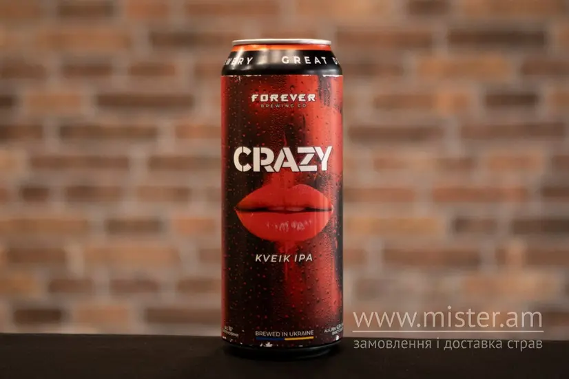 Пиво TM Forever "Crazy" світле неф. 0,5 л - "Solod" в Хмельницькому фото