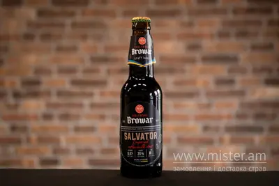 Пиво темне "Волинський Бровар "Salvator" нефільтроване 0,35 л Solod undefined фото