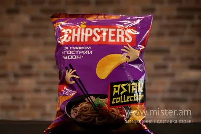 Чіпси Chipsters "Гострий удон" Solod undefined фото