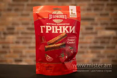 Грінки житньо-пшиничні до бочкового "Томат спайсі" Solod undefined фото
