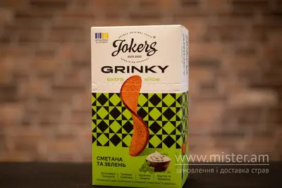 Грінки житньо-пшиничні Jokers "Сметена та зелень" Solod undefined фото