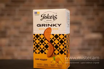 Грінки житньо-пшиничні Jokers "Сир Чедер" Solod undefined фото