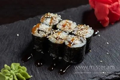 Макі з вугрем Це SUSHI & PIZZA undefined фото