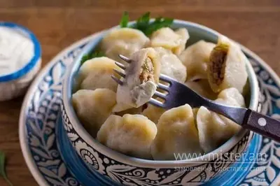 Вареники з грушею та сиром Брі Це SUSHI & PIZZA undefined фото