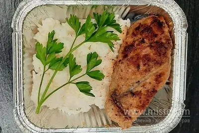 Домашня котлета гриль з рисом басматі Це SUSHI & PIZZA undefined фото