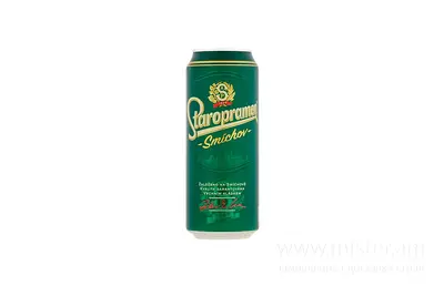 Пиво "Старопрамен" світле ж/б Пиво Beer undefined фото