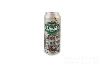 Пиво "Мюнхенське" світле пастеризоване ж/б Пиво Beer undefined фото