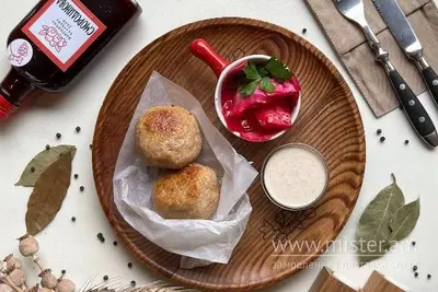 Рибні котлети зі щуки та соусом хрін Балувана Галя (Перемоги) undefined фото