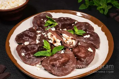 Вареники шоколадні з сиром та дропсами н/ф Multi Cook undefined фото