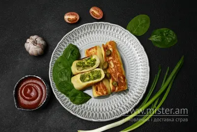 Млинці з лососем та шпинатом н/ф Multi Cook undefined фото
