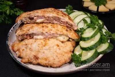 Відбивна Цезар з шинкою та сиром н/ф Multi Cook undefined фото