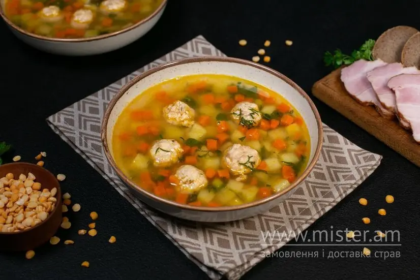 Суп гороховий з копченостями н/ф - "Multi Cook" в Черкасах фото 