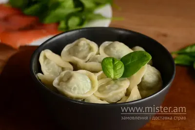 Пельмені з лососем та шпинатом н/ф Multi Cook undefined фото