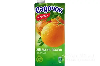 Сік "Садочок" апельсин-яблуко YOY undefined фото